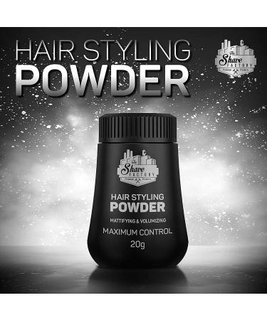Shave Factory Volume Powder for Men | Long-Lasting Hair Styling | Mattifying & Volumizing | 2 x 20g - Unpollinated - Buy Online on SooperMarket.com