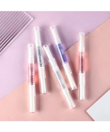 Shelloloh Cuticle Oil Set - Nourishing Dry Cuticles, 5 Flavor Revitalizer Pen with Soft Brush - 10pc Nail Care Kit - Buy Online on SooperMarket.com