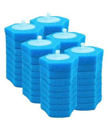 Toilet Brush Disposable Toilet Cleaning System Disposable Toilet Flushable Refill Fresh Brush Flushable Refills - 48 Refills Silicone Toilet Brush Blue