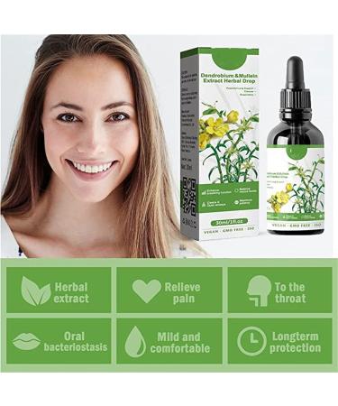 Clearbreath Dendrobium & Mullein Extract Drop Herbal Lung Health Essence Clear Breath Mullein Leaf Exact Drops Dendrobium & Mullein Extract Herbal Drops Powerful Lung Support (5 Pcs) - Buy Online on SooperMarket.com