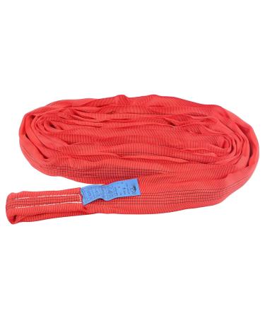 High-Quality 4m Polyester Crane Lifting Rope | Durable Flat Lifting Strap for Ship Transport | Wear-Resistant & Tight Seams - Buy Online on SooperMarket.com