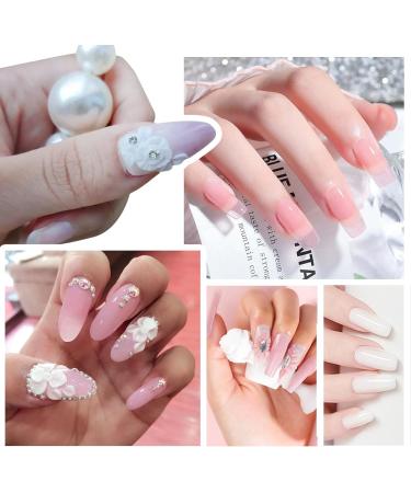 TBeautfave Pink Acrylic Powder Acrylic Powder and Liquid Set Polymer For Acrylic Nail Extension Carving Acrylic Nail Kit Acrylic Nail Brush Nail Art Starter Kit For Nail Art Salon Home DIY - Buy Online on SooperMarket.com