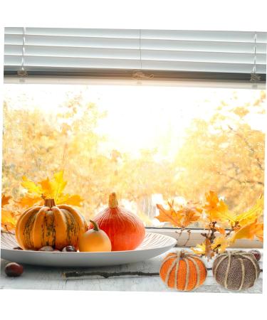 Alipis 8pcs Mini Pumpkin Artificial Fake Pumpkins Fall Pumpkin Models Artificial Fruit Props Fall Autumn Pumpkins Simulated Pumpkin Model Realistic Fake Pumpkins Vegetable Foam Halloween - Buy Online on SooperMarket.com
