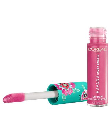L'Or al Paris Camila Cabello Lip Dew 01 - Shimmering Lip Gloss for Radiant Lips | International Shipping Available - Buy Online on SooperMarket.com