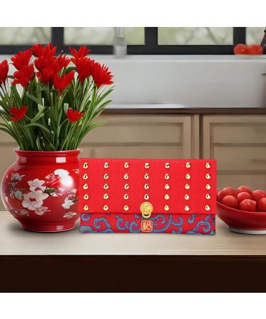 harayaa Chinese Lunar Year Red Envelope Hongbao 2024 Dragon New Year Gifts Red Packets Red Pockets for Birthday Spring Festival Rich Blue - Buy Online on SooperMarket.com
