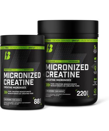 Micronized Creatine Monohydrate - 1100g - 220 Servings - BULL Nutrition - Buy Online on SooperMarket.com