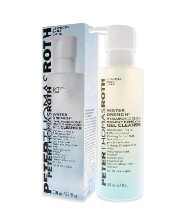 Peter Thomas Roth Water Drench Hyaluronic Cloud Makeup Removing Gel Cleanser - Hydrating Facial Cleanser with Hyaluronic Acid - Buy Online on SooperMarket.com