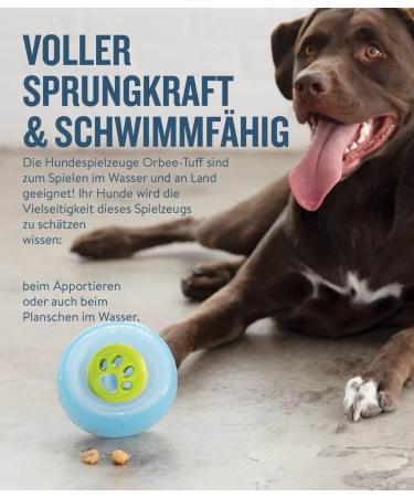 Outward Hound Planet Dog Orbee-Tuff Nooks - Paw Print Dog Treat Toy - Green (Compatible with Snoop) - International Shipping Available - Buy Online on SooperMarket.com