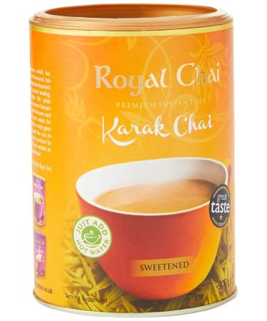 Royal Chai Karak Chai (Sweetened) Tub 400 g (Pack of 1) Karak 400 g (Pack of 1) Sweetened