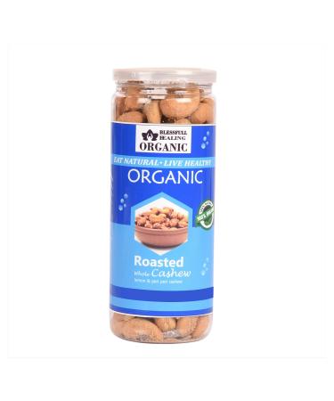 Blessfull Healing Organic Natural Vegan Lemon & Peri Peri Roasted Whole Cashew Nuts Crunchy Kaju 150 Gram