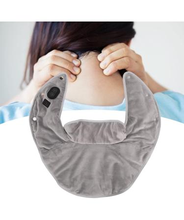 Comforting Heating Pad for Neck & Shoulders - 3 Heat Settings Massage Feature Pain Relief Wrap - Perfect Gift for Women & Men - Soft Sable Fabric - Buy Online on SooperMarket.com