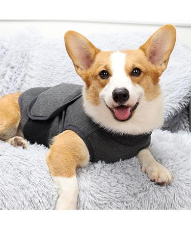 Felenny Dog Anxiety Vest Breathable Soft Clothes Wrap Shirt Relief Calming Coat for Small Medium Large Dogs XXL - Buy Online on SooperMarket.com