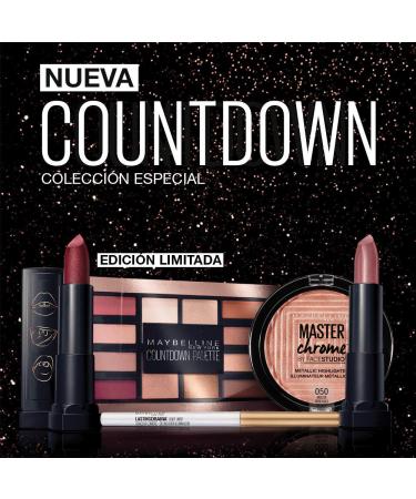 Buy Maybelline New York Color Sensational Matte Metallic Lipstick Countdown 05 White Gold - 37g | International Shipping Available - Buy Online on SooperMarket.com