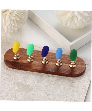 PLAFOPE 1 Set Manicure Tools Press on Nails Display Stand Nail Display Stand Nail Stand for Press on Nails Manicure Practice Stand Fake Nails Display Stand False Nails Display Holder - Buy Online on SooperMarket.com