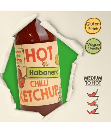 South Devon Chilli Farm | Hot HABANERO Chilli Ketchup Homegrown Gluten free Vegetarian and Vegan friendly Our HOTTEST Ketchup Delicious dipping For Chilli lovers (Single) - Buy Online on SooperMarket.com