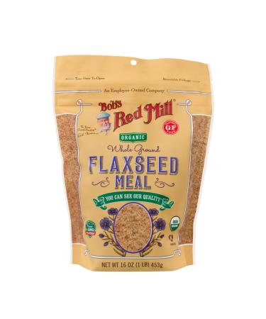 Bob's Red Mill Organic Brown Flaxseed Meal, 16 Ounce