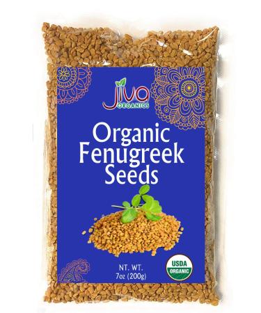 Jiva Organics Organic Methi Seeds 7 oz (200 g)