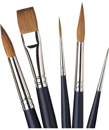 Winsor & Newton Professional Watercolor Sable Brush-Pointed Round #5 - Buy Online on SooperMarket.com