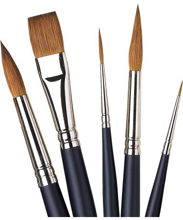 Winsor & Newton Professional Watercolor Sable Brush-Rigger #2 - Black - Buy Online on SooperMarket.com
