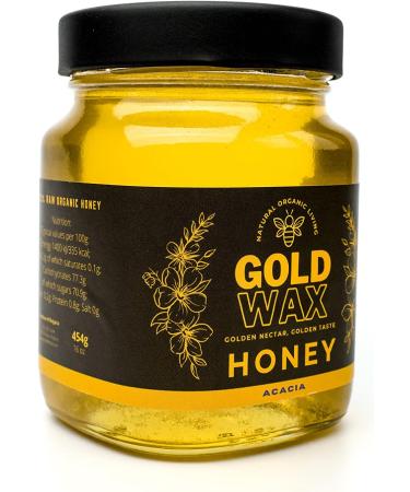 454g Organic Acacia Forrest Bee Honey - GOLDWAX - Buy Online on SooperMarket.com