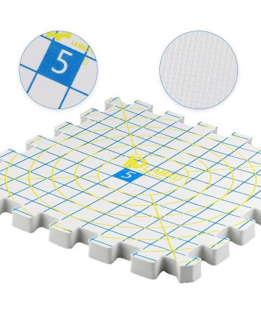 Blocking Mats for Knitting - Extra Thick Boards with Grids, 8PCS Knitting Blockers, 100 T-Pins, 20 Stitch Markers - Knitting Mats Kit - Buy Online on SooperMarket.com