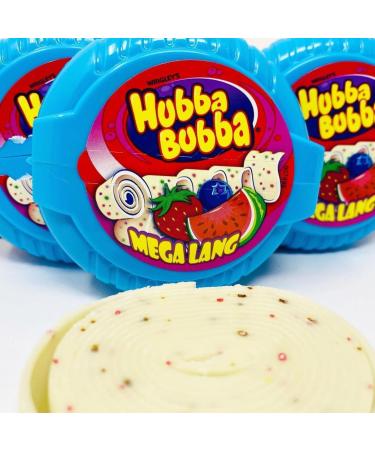 Hubba Bubba Mega Long Bubble Gum Tape (56g) - Triple Mix Flavour - Chew Fun for Hours | Long-Lasting Delicious & Fun Bubblegum Treats! Sold by Swiss+ Triple Mix (Strawberry Watermelon Berry) 1 count (Pack of 1) - Buy Online on SooperMarket.com