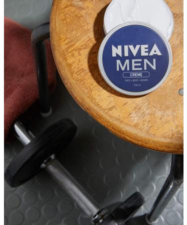 Nivea Men Nourishing Skin Cream (4 Pack) - Intensive Moisture for Body Face & Hands with Vitamin E - Lightweight Formula (75 ml) - Buy Online on SooperMarket.com