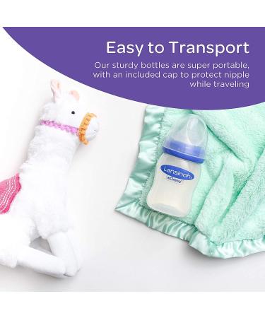 Lansinoh mOmma Breastmilk Feeding Bottle 8oz with NaturalWave Nipple - BPA Free - Buy Online on SooperMarket.com