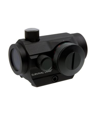 Survival Land Micro Dot Sight, Selectable Red Dot Sight or Green Dot Sight