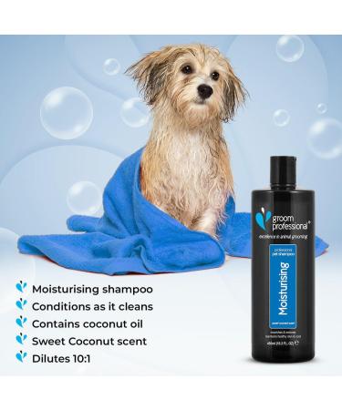 GROOM PROFESSIONAL Coconut Moisturising Dog Shampoo - Soothing & Nourishing 4L - Buy Online on SooperMarket.com
