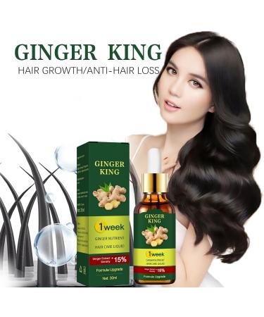 Ginger Oil Hair Growth Natural Hair Density Essential Oil Skin 100% Pure Essential Oil Aromatherapy Repair Skin Hair Growth Oil Strengthens Hair (Ginger 30 ml) B - Buy Online on SooperMarket.com