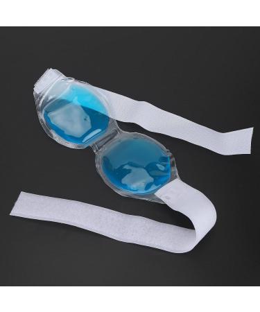 Cooling Eye Mask - Reusable Gel Hot/Cold Compress for Swollen Eyes Dark Circles & Eye Fatigue Relief (Blue) - International Shipping - Buy Online on SooperMarket.com