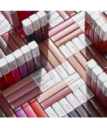 Maybelline New York Superstay Matte Ink Longlasting Liquid Lipstick - 15 Lover Lipstick Up to 12 Hour Wear Non Drying 5 ml 15 Lover 1 count (Pack of 1) - Buy Online on SooperMarket.com