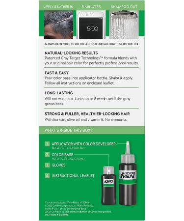 JUST FOR MEN Hair Color H-10 Sandy Blond - Premium Hair Dye for Men | Fast International Shipping - Buy Online on SooperMarket.com