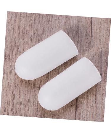 Gel Shoe Toe Protector - White Sleeve for Blisters and Eversion - Foot Cover Stickers for Ultimate Protection - Buy Online on SooperMarket.com