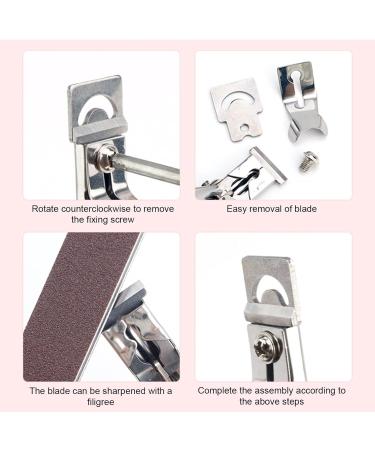 Nail Scissors | U Shape Manicure Scissors with Handle | Nail Cutting Scissors for Adults Men Women Nail Cleaner Nail Care for Thick and Ingrown Nails Dalynn - Buy Online on SooperMarket.com