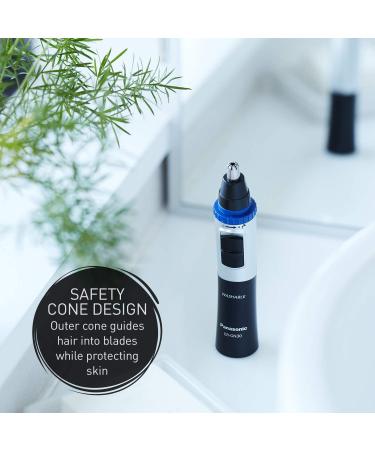 Buy Panasonic ER-GN30-K Nose & Ear Hair Trimmer - Wet/Dry Precision Grooming Tool for International Shipping - Buy Online on SooperMarket.com