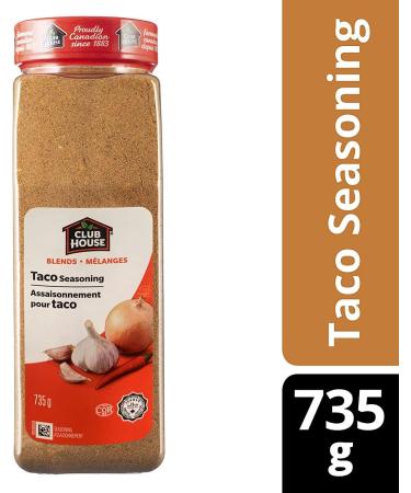 Club House Quality Natural Herbs and Spices Taco Seasoning 735g - Buy Online on SooperMarket.com