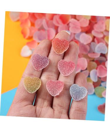 Toyvian 60pcs Simulation Gummies Candies Models Resin Candy Embellishments Taste Material - Buy Online on SooperMarket.com