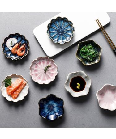 Alipis 2pcs Bowl Vinegar Snack Dip Soup Chili Side BBQ Kitchen Bowls Shaped Dipping Ceramics Container As Shown 11x5.5cm - Buy Online on SooperMarket.com