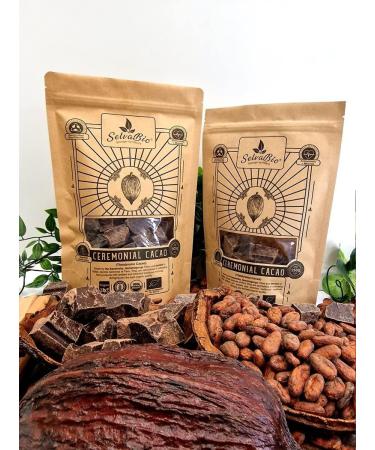 Organic Ceremonial Grade Cacao 100% Raw and Pure Cocoa Criollo Variety From The Ashaninka Nomatsigenga Tribes and Farmers located in Satipo in the central rainforest of Peru. 1000g (1Kg) 1.00 kg (Pack of 1) - Buy Online on SooperMarket.com