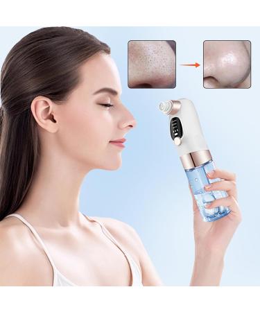 Virtcooy Electric Black Head Remover | Black Head Remover Electric Adjustable Rechargeable Nose Black Head Remover with 6 Suction for Women and Men - Buy Online on SooperMarket.com