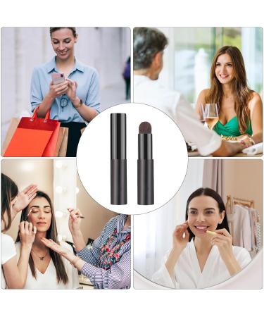 Goowafur Lip Brush | Lip Gloss Applicator with Lid Portable Brush Lip Gloss Makeup Brush Makeup Applicator Eyeshadow Brush for Women Girls - Buy Online on SooperMarket.com