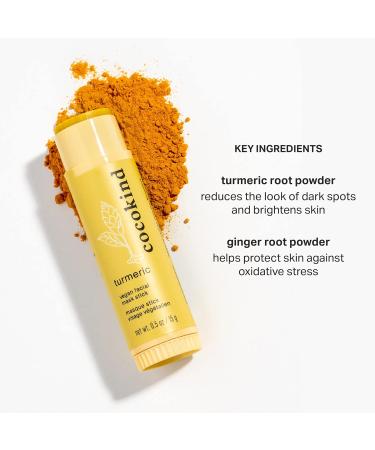 Cocokind Turmeric Mask Stick - Organic Spot Treatment for Dark Spots & Acne with Turmeric Tea Tree Oil & Ginger Root - Buy Online on SooperMarket.com
