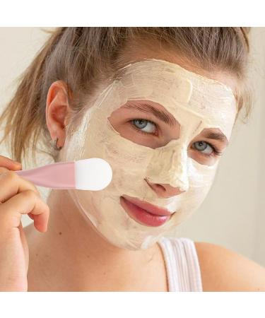 Thinp 2 Pcs Double-Ended Silicone Face Mask Applicator Tool - Ideal for Mud Clay & Gel Masks | Perfect Skin Care Brush for Effortless Application - Buy Online on SooperMarket.com