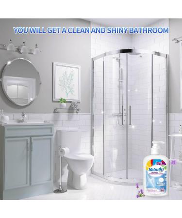 NATRUTH Lavender Shower Screen Cleaner 500ml - Limescale Remover for Glass Shower Screens - Buy Online on SooperMarket.com