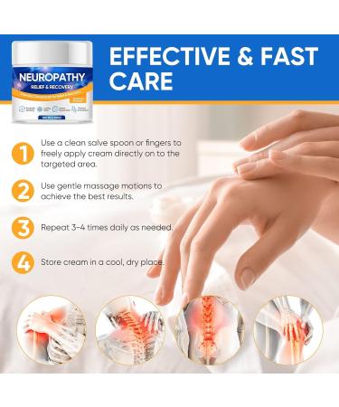 Topffy Neuropathy Pain Relief Cream - Maximum Strength for Feet, Hands, Legs & Toes - Includes Arnica, Vitamin B6, E & Aloe Vera - Buy Online on SooperMarket.com