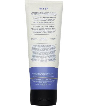 Bath and Body Works Aromatherapy SLEEP - LAVENDER VANILLA Body Cream 8 oz (Retired Fragrance) | Calming and Nourishing Formula - Buy Online on SooperMarket.com
