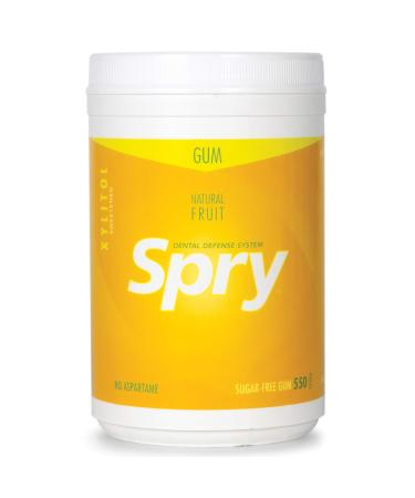 Xlear Spry Chewing Gum Natural Fresh Sugar Free 550 Count (660 g)