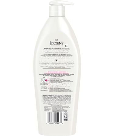 Jergens Ultra Care Fragrance Free Oil-Infused Moisturizer & Body Lotion for Extra-Dry Skin (620 Ml) 620 ml (Pack of 1) 620mL - Buy Online on SooperMarket.com